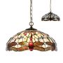 Prezent TIFFANY XXII. 1708 Suspension lumineuse 2x60W/E27 IP20