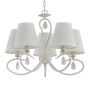 Alfa BALI WHITE 18525 Lustre 5x40W/E14