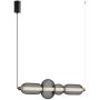 Italux Marco PND-84283-4-BK Suspension lumineuse 1x16W/LED 3000K 900lm IP20