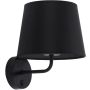 TK Lighting MAJA BLACK 1884 Applique murale 1x60W/E27