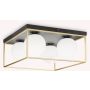Ideal Lux LINGOTTO 198156 Lampe de plafond 4x28W/E14 ip20