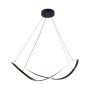 Zuma Line ERDA 19600P-BK Suspension lumineuse 1x45W/LED 3000K|4000K|6000K 2100lm IP20