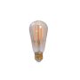 AZzardo WIFI E27 7W CCT AMBER GLASS EDISON AZ3210 Ampoule 1x7W/E27 1800K-5000K IP20
