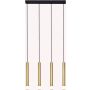 Zuma Line VELIC P241125804GD Suspension lumineuse 4x5W/G9 ip20