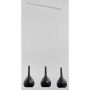 Alfa VETRO 20643 Suspension lumineuse 3x60W/E27