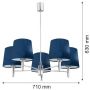 Argon BOLZANO 2074 Lustre 5x15W/E27 IP20