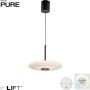 Paul Neuhaus PURE E-Vitrum 2084-34 Suspension lumineuse 1x26W/LED 2700-5700k 1900lm ip20