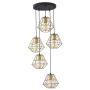 TK Lighting DIAMOND 3216 Suspension lumineuse 5x15W/E27 IP20