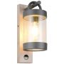 Trio SAMBESI 204169135 Applique murale 1x28w/e27 ip44