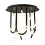 Zuma Line BALBO 2023573-BK Lampe de plafond 1x45W/LED 3000K|4000K|6000K 3830lm IP20