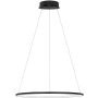 Altavola Design Ledowe okręgi LA073/P_40_in_3k_21W_black Suspension lumineuse 1x21W/LED 3000K 1260lm IP20