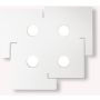 Ideal Lux TOTEM 215778 Lampe de plafond 4x15W/GX53 ip20
