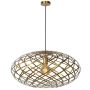 Lucide WOLFRAM 21417/65/02 Suspension lumineuse 1x60w/e27 ip20