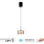 Paul Neuhaus RIKA 2112-18 Suspension lumineuse 1x6W/LED 3000k 680lm ip20