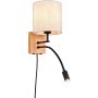 Trio NILAM 212879236 Applique murale 2x31w/led+e27 3000k 310lm ip20