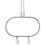 Altavola Design Luna LPL337-SL Suspension lumineuse 2x3W/LED 3000K 480lm IP20