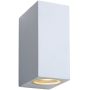 Lucide ZORA-LED 22860/10/31 Applique murale 2x5w/gu10 3000k 320lm ip44