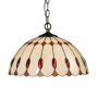 Prezent TIFFANY XVI. 226 Suspension lumineuse 2x60W/E27 IP20