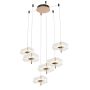 Altavola Design Mariposa LA102/CO6 Suspension lumineuse 6x36W/LED 3000K 2160lm IP20