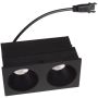 Maxlight MODULAR HM180 2L Spot encastré 2x6w/led 3000k 400lm ip20