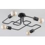 Alfa HOOK 24744 Lampe de plafond 4x60W/E27 IP20