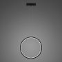 Altavola Design Ledowe okręgi LA073/X_40_in_3k_black_22W Suspension lumineuse 1x22W/LED 3000K 1320lm IP44
