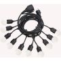 Ideal Lux FIESTA 246796 Guirlande 10x15W/E27 ip44