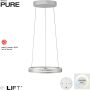 Paul Neuhaus PURE E-LOOP 2550-95 Suspension lumineuse 2x50W/LED 2700-5000k 4100lm ip20