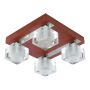 Prezent OMEGA 25067 Plafonnier 4x40W/G9 IP20