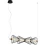 Italux Sanke PND-63849-4-BK Suspension lumineuse 1x15W/LED 3000K 600lm IP20
