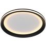 Italux Artizo PLF-02326-S-BK Plafonnier 1x18W/LED 3000K/4000K/6000K 2200lm IP20