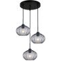 Italux Pansol PND-2940-3AS-BK-SG2 Suspension lumineuse 3x40W/E27 IP20
