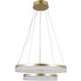 Italux Pantal PND-34533-2L-GD Suspension lumineuse 2x36W/LED 3000K/4000K/6000K 3600lm IP20