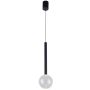 Italux Alinos PND-24019-1A-BK Suspension lumineuse 1x6W/LED 3000K 200lm IP20