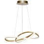 Italux Almera PND-64728-GD Suspension lumineuse 1x32W/LED 3000K/4000K/6000K IP20