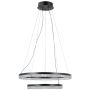 Italux Barlo PND-34526-2L-BK Suspension lumineuse 2x36W/LED 3000K/4000K/6000K 3100lm IP20