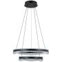 Italux Morte PND-34535-2L-BK Suspension lumineuse 2x70W/LED 3000K/4000K/6000K 4900lm IP20