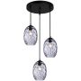 Italux Novala PND-3031-3A-BK-SG Suspension lumineuse 3x40W/E27 IP20