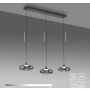 Paul Neuhaus POSH 15693-15 Suspension lumineuse 3x6,3W/LED 3000k 1000lm ip20