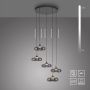 Paul Neuhaus POSH 15694-15 Suspension lumineuse 5x6,3W/LED 3000k 1450lm ip20