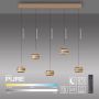 Paul Neuhaus PURE FALLING RINGS 2504-97 Suspension lumineuse 5x8W/LED 2200-5000k 1500lm ip20