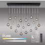 Paul Neuhaus PURE POPUP 2589-15 Suspension lumineuse 19x3W/LED 2200-5000k 2050lm ip20
