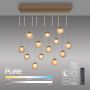 Paul Neuhaus PURE POPUP 2590-97 Suspension lumineuse 13x3W/LED 2200-5000k 3050lm ip20