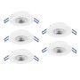 Eglo GEDREZ 300185 Spot encastré 5x4.9W/LED 2700K, 4000K, 6500K 2600lm ip20
