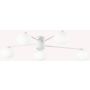 Ideal Lux HERMES 316680 Lampe de plafond 5x28W/G9 ip20