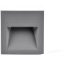 Polux Q7 313737 Lampe d'escalier encastrée 3W/LED 4000K 45LM IP44