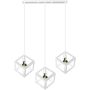 Polux SWEDEN 312457 Suspension lumineuse 3x20W LED/E27 IP20