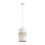 TK Lighting BOGART WHITE 3208 Suspension lumineuse 1x15W/LED E27