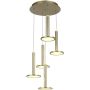 Italux Oliver MD17033012-5A GOLD Suspension lumineuse 5x60W/LED 3000K 3360lm IP20