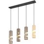 Trio STREAM 364000417 Suspension lumineuse 4x10w/gu10 ip20